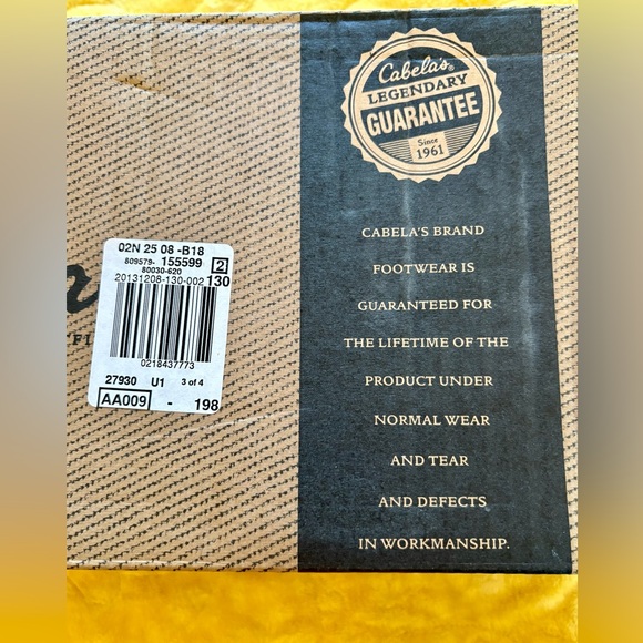 Cabela's Brown Professional Outdoor Insulated Slip On Duck Boots NWT - Picture 11 of 12